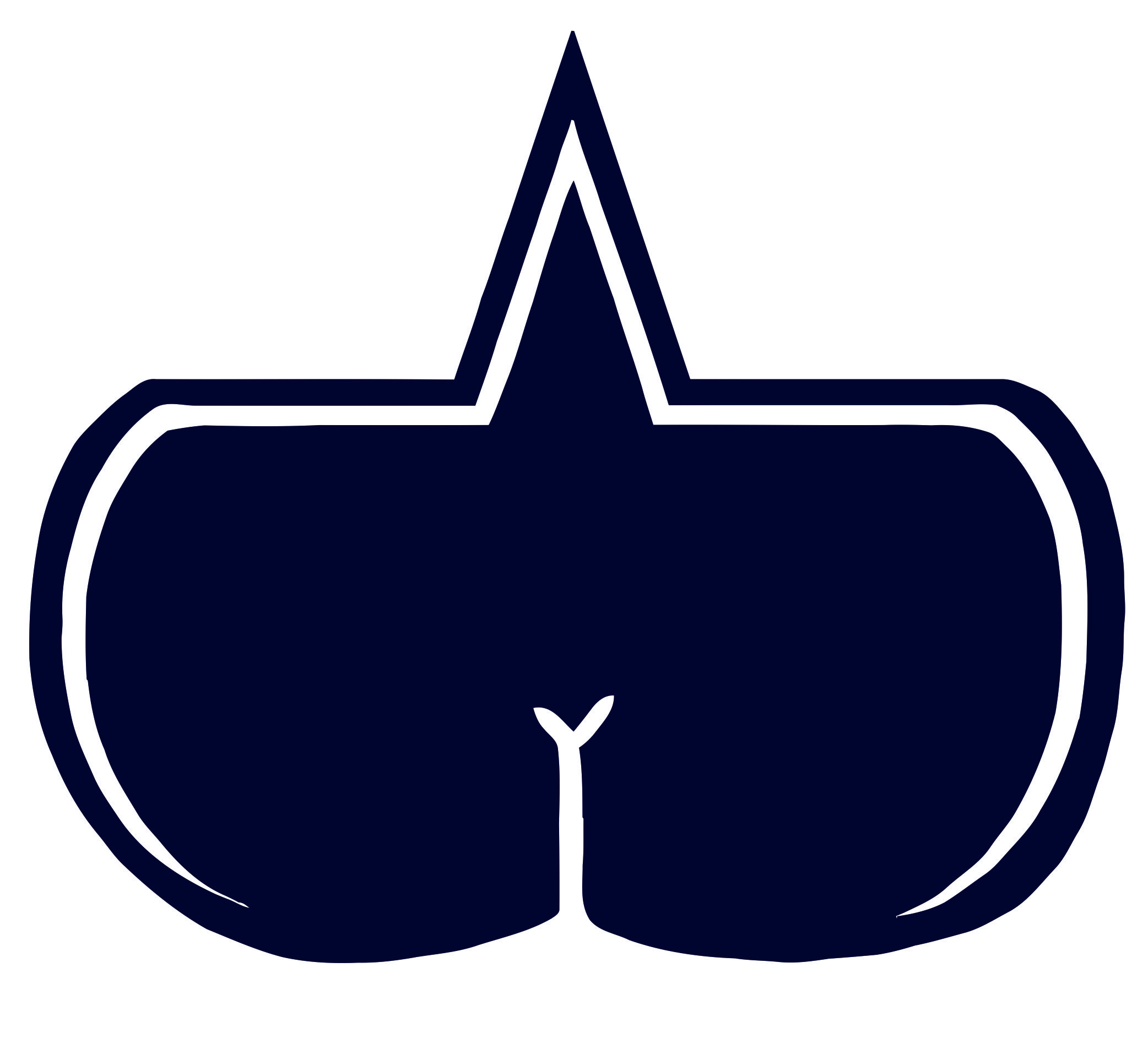 Dallas Cowboys Butts Logo fabric transfer
